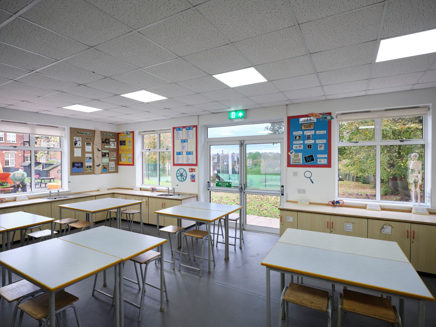 Image of Science Classroom at Dame Bradbury's